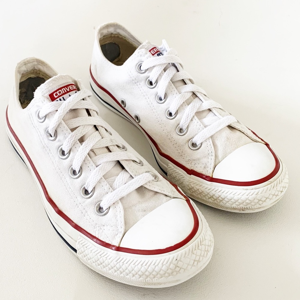 Converse Chuck Taylor All Star Ox White Size 7.5 - Picture 2 of 8